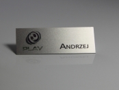 ALUMINUM NAME BADGES